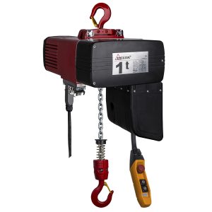 DELTA Electric chain hoist DEH – 400V – 1 ton – with 6 meter hoisting height – double speed – 1 chain fall